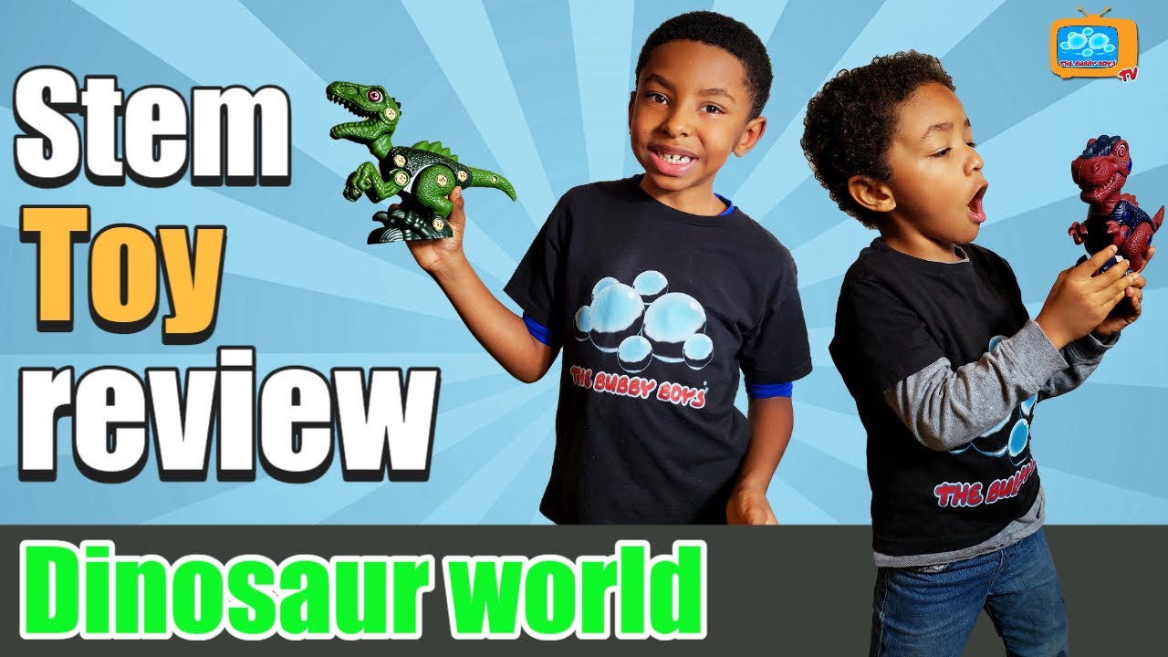 Dinosaur World Stem Toys- Take Apart Dinosaur Toys For Kids