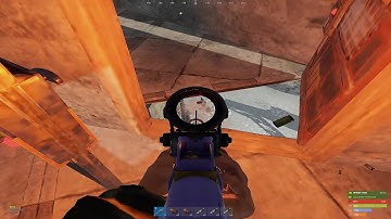 Rust - PvP highlights #1 (1v5 raid defense)