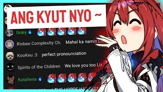 Liz Amazes Chat With Her Tagalog Pronunciation