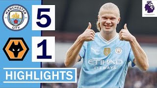 HIGHLIGHTS! HAALAND HITS FOUR AS CITY POWER PAST WOLVES | Man City 5 - 1 Wolves