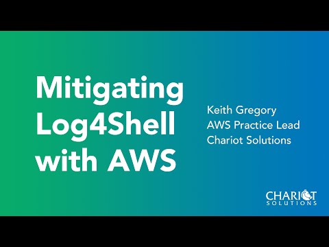 Keith Gregory: How Cloud Services Help to Mitigate Log4Shell and its Friends