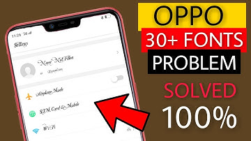 30+ Fonts Problem Solved 100% | Fonts change problem on Oppo A3s Solved | Faisal Alam Official
