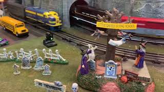 Phillips Toy Mart Trains at Halloween