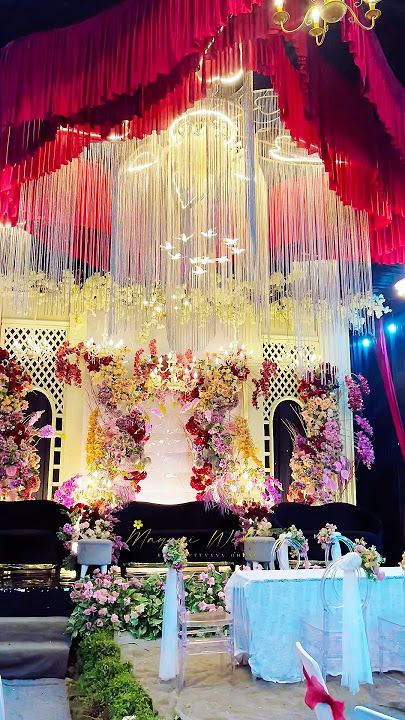 Bisa dong… Dekorasi tetap cantik,tenda tetap tinggi.. Mayumi Wedding Solusinya😍😍