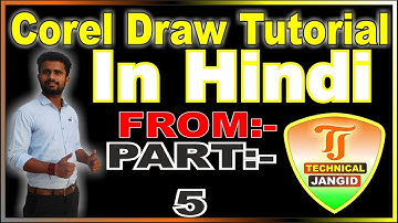 How to use Smooth, Smear & Twirl Tools in CorelDraw X-7 Part 5
