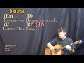 An Old Fashioned Love Song (Three Dog Night) Guitar Lesson Chord Chart - Chords/Lyrics - Capo 3rd