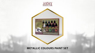 Metallic Colours Paint Set