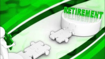 3d man with word retirement business powerpoint templates and powerpoint themes 1012