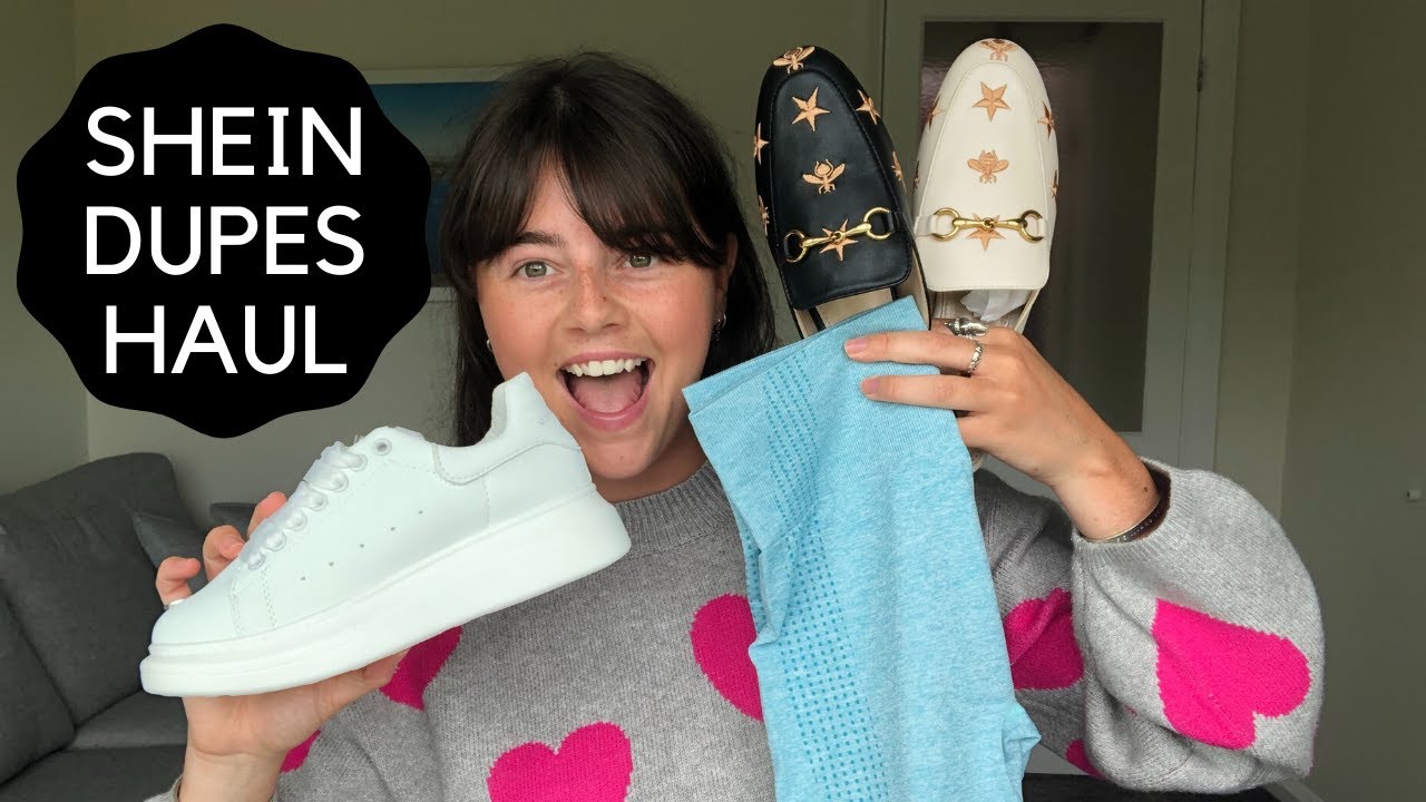 JUNE 2020 SHEIN HAUL: gucci / gymshark dupes