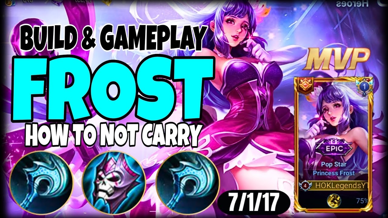 PRINCESS FROST HONOR OF KINGS GLOBAL | RANK GM MYTHIC - MY NEW FAVORITE MID HERO