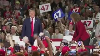 Trump calls ex-ESPN host Sage Steele the wrong name in rally gaffe
