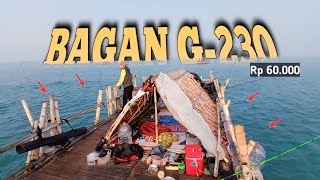 THE FISHING PLATFORM IS NEVER EMPTY AT TANJUNG KAIT | G-230 POPAY FISHING PLATFORM