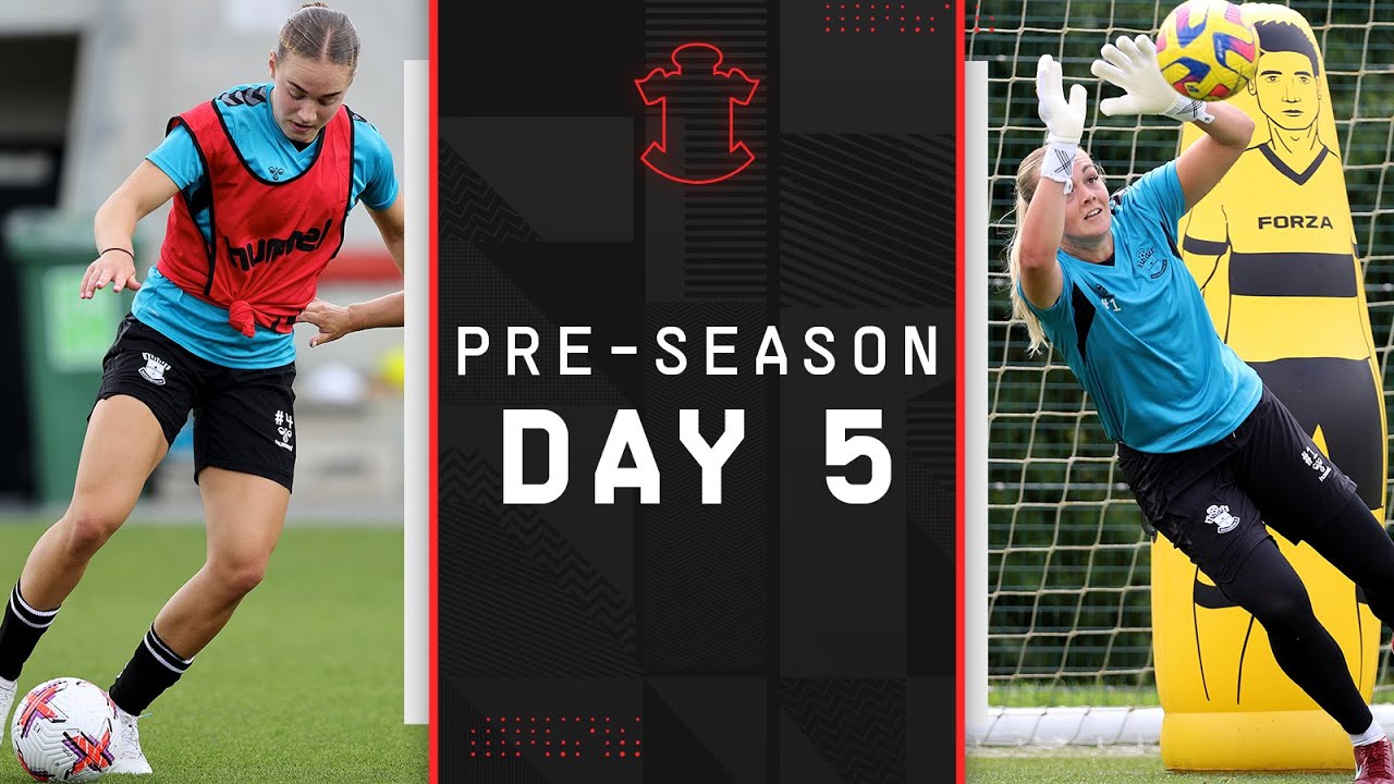 WOMEN'S PRE-SEASON DAY FIVE 🖐 | Back on the grass with Southampton FC Women