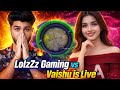 LOLZZZ GAMING VS VAISHU IS LIVE FIGHT | LolzZz Gaming vs Girl Streamer 😱