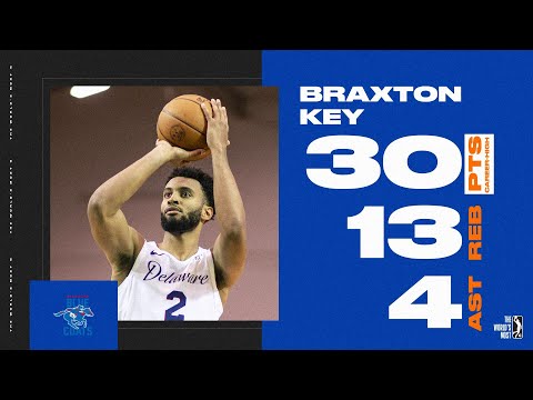 Braxton Key Posts 30 points & 13 rebounds vs. Maine Celtics
