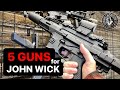 5 Guns I would give John Wick