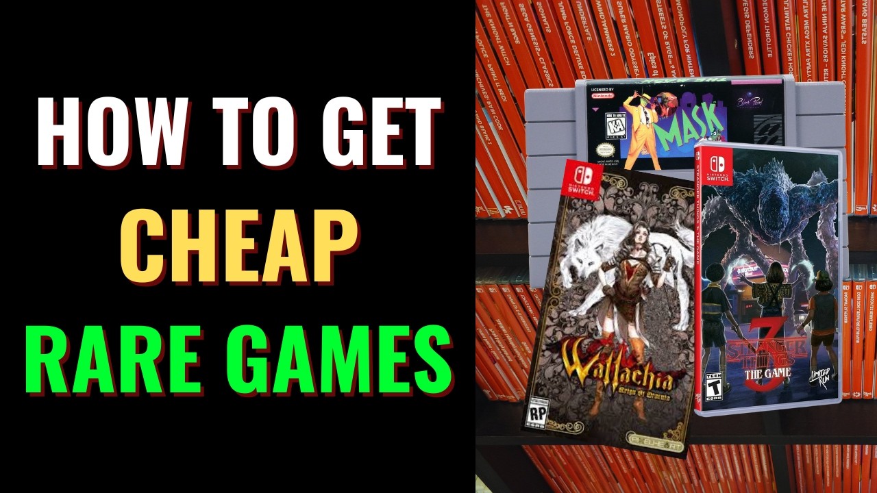 Getting RARE and CHEAP Games at YOUR local game store??