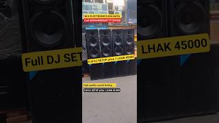 High quality sound testing dj market kolkata price 1 LHAK 45.000 Full dj setup #dj #djsetup #jbl#box