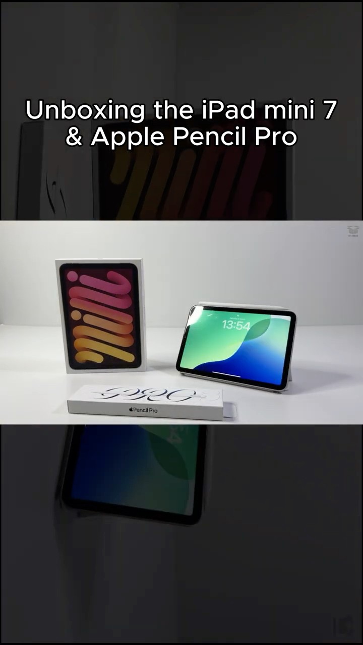 iPad Mini 7 & Apple Pencil Pro Unboxing | A17 Pro #ipad #ipadmini