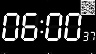 6 Minute Countdown Timer ⏰| Clean & Simple