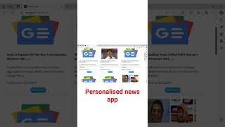 #React #News app screenshot 1