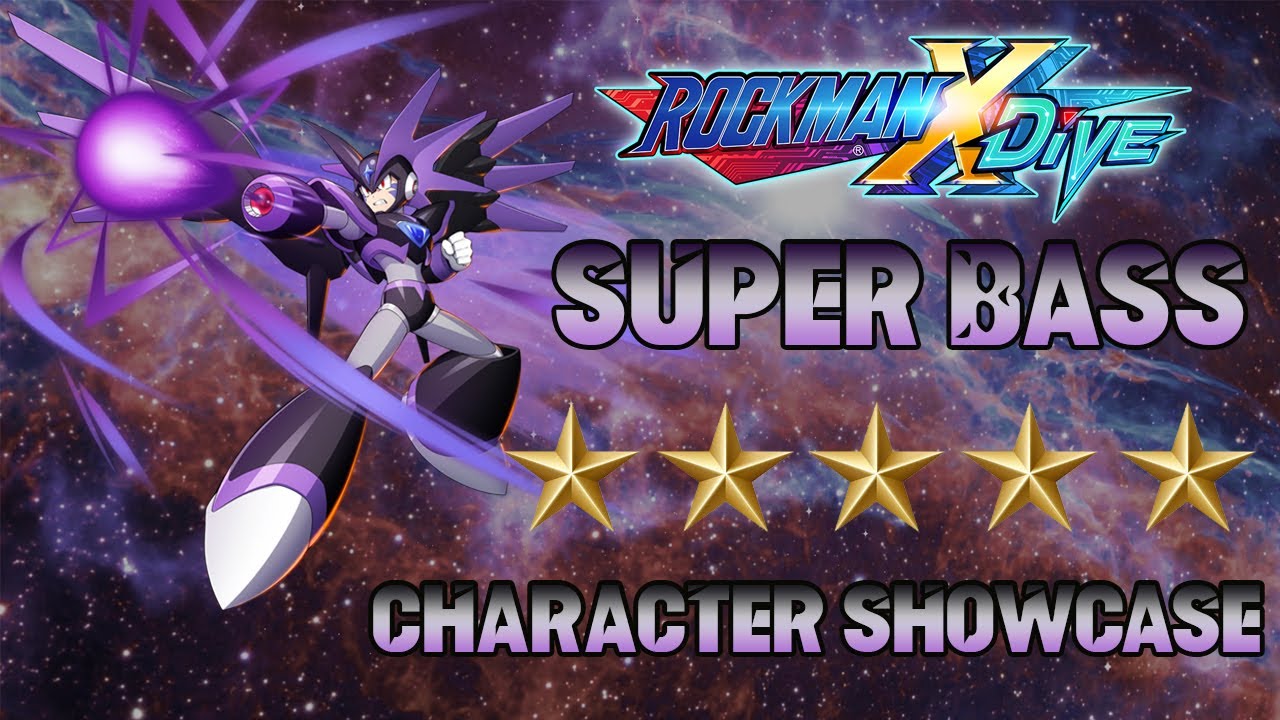 MegaMan X DiVE Super Bass 5* Character Showcase YouTube