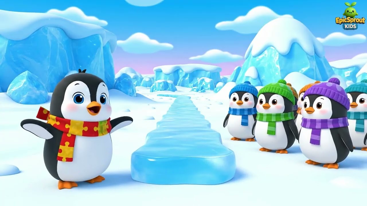 Spanish | Pedro el Pingüino de los Rompecabezas | Peter the Puzzle Penguin | kids song
