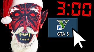 Никогда не запускайте GTA 5 в 3 часа ночи 1 Января, иначе... (Новогодняя судная ночь)