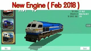 Indian train simulator - driving new engine (new update) screenshot 4