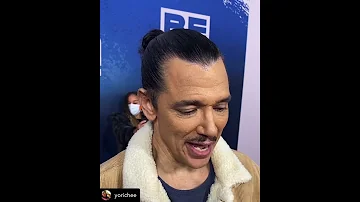 El DeBarge on the 2021 BET Soul Train Awards Red Carpet 11.20.21