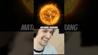 Red Giant Sun💀 #astronomi #matahari