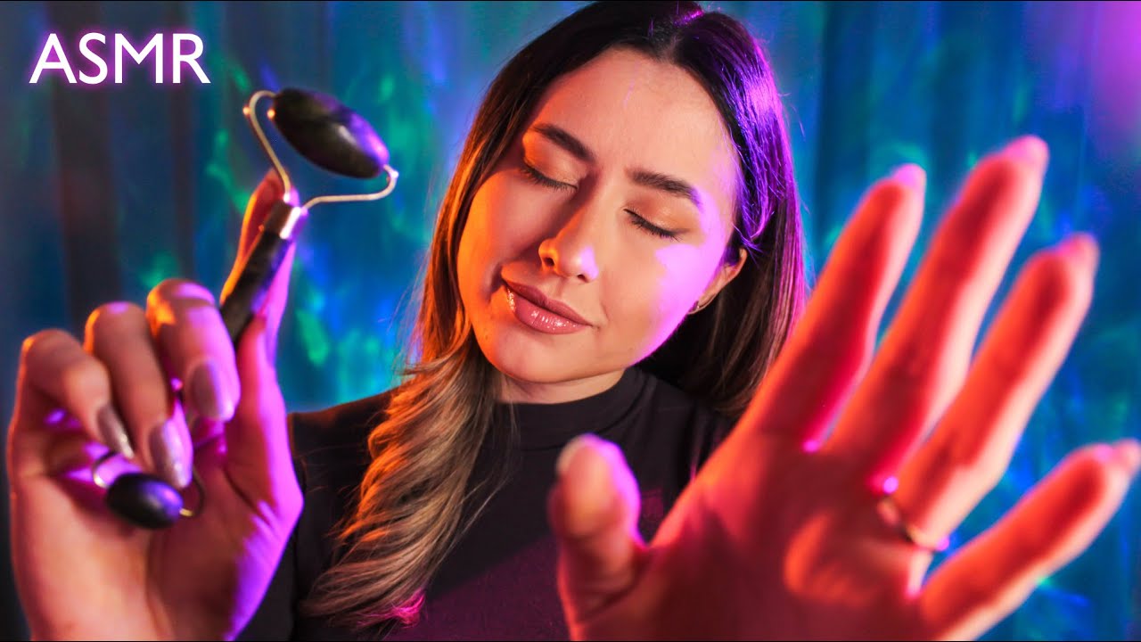 Pampering you before bed with visual triggers ASMR FOR SLEEP with hand ...