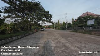 Evening Drive on Jl. Letkol Sugiono, Pontianak, Kalimantan Barat | 27-01-2026 17.03