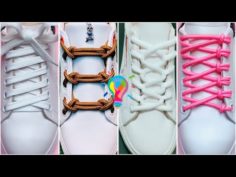 Шнуровка кроссовок. Как зашнуровать кроссовки или кеды. 6 способов. How to lace up your sneakers