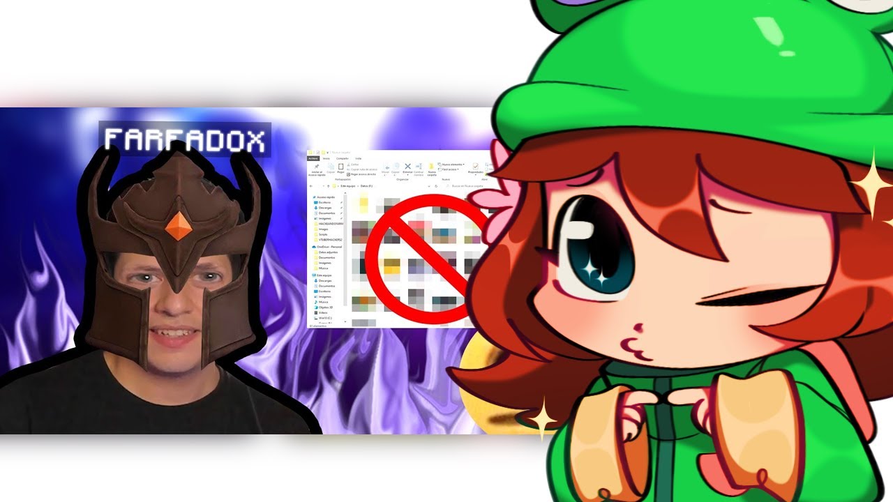 SIRI REACCIONA "Hackeo el PC de FARFADOX y me encuentro una carpeta inesperada