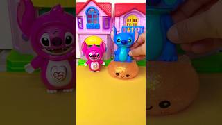 Unboxing And Review: Pink Stitch VS Blue Stitch #toys #stitch #fyp