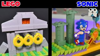 Fixing My Lego Sonic Build With Your Comments Lego Sonic The Hedgehog Moc