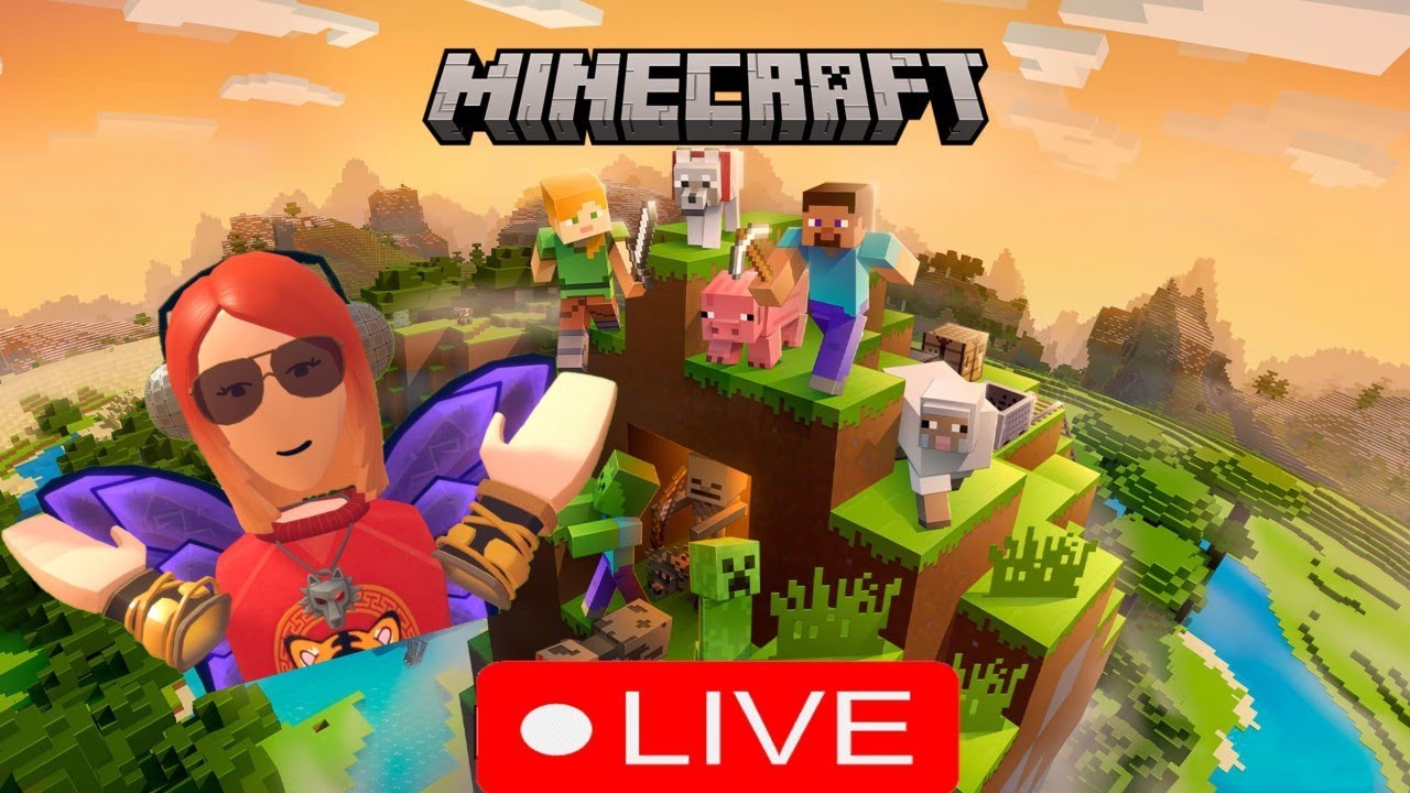 Our First Minecraft Livestream - YouTube