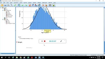 Mod 0 video histograms in SPSS