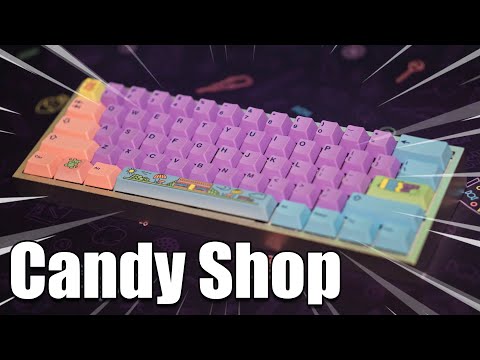 Kinetic Labs Candy Shop PBT Keycap Set Review | SUPER CUTE