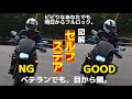 【バイク】(みんな大誤解⁉︎) セルフステア…それはバイクの生存本能 曲がってるんじゃない。起き上がろうとしてるんだ。そのことに気づいた者は操作が激変する