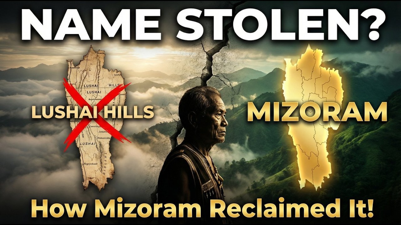 How Mizoram Got Its Name? | History of Mizoram Name Change from Lushai Hills to Statehood (1987)