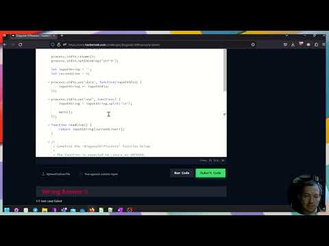 HackerRank diferencia diagonal principal - Javascript