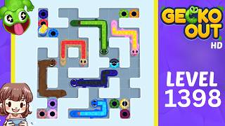 Gecko Out Level 1398 Solution Walkthrough