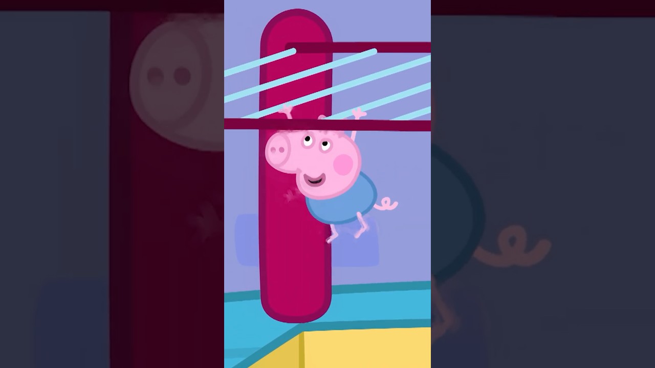 George plays in a BOUNCY house! | Peppa Pig 