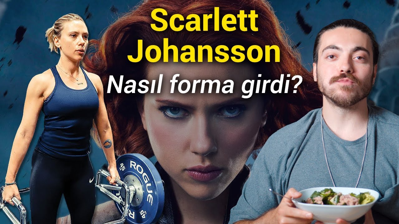 Scarlett Johansson'ın Beslenme ve Antrenmanını Yaptım! (Black Widow)