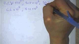 Algebra 8 2 Ordering Numbers in Scientific Notation