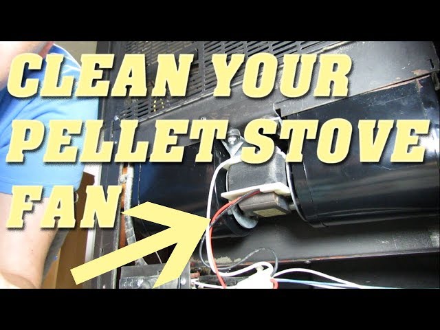 REMOVE CLEAN u0026 INSTALL Convection Fan Blower for QuadraFire Classic Bay  1200 Pellet Stove - YouTube
