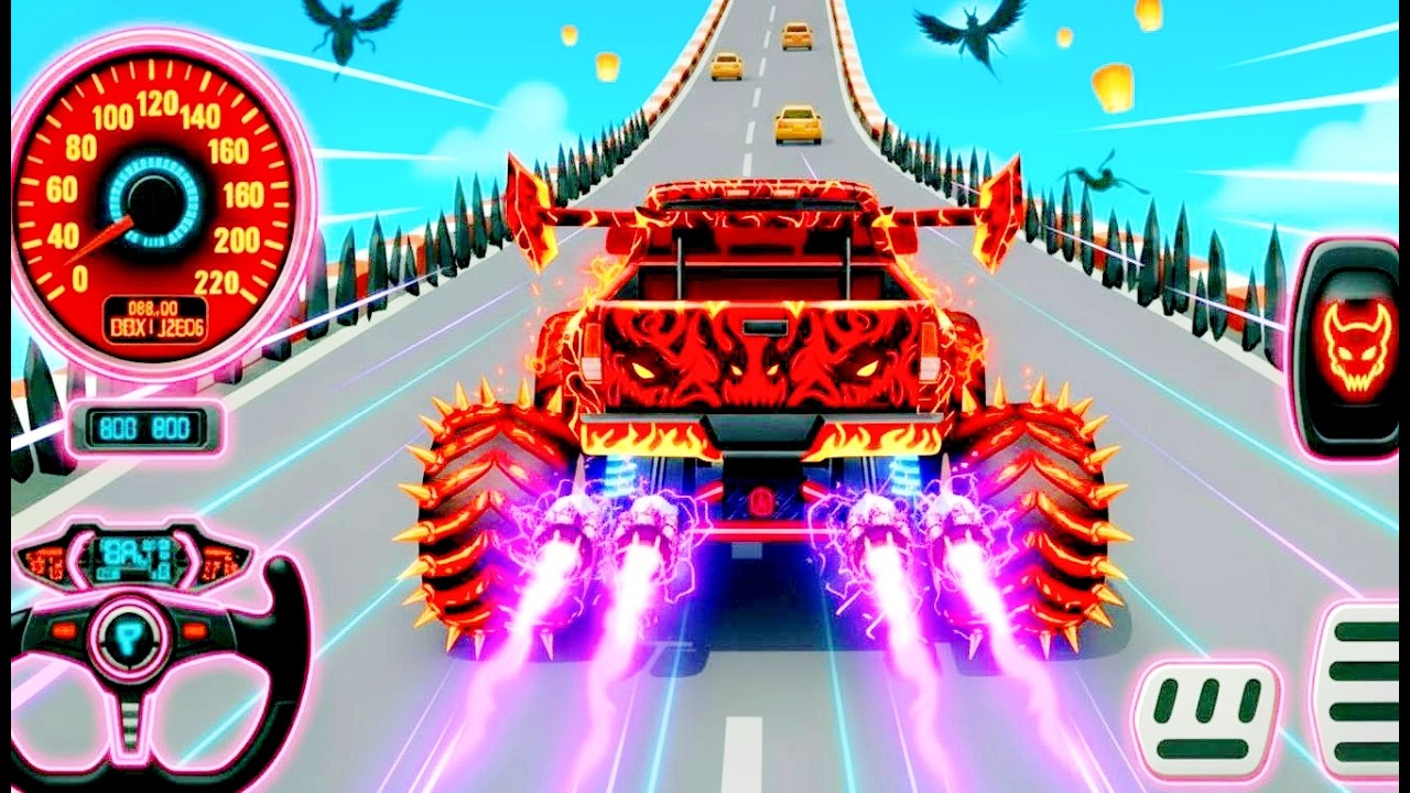 Watch Monster Truck: Epic New Monster Truck Racing & High-Speed Stunts on Off-Road Track!