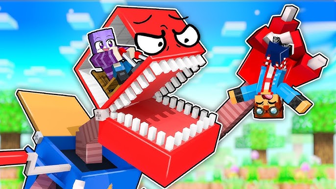 Becoming BOXY BOO In Minecraft! 